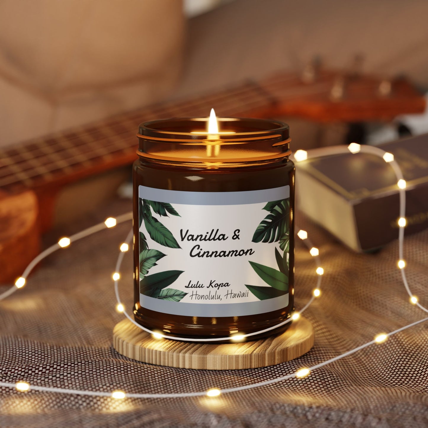 9 oz Vanilla & Cinnamon Soy Candle