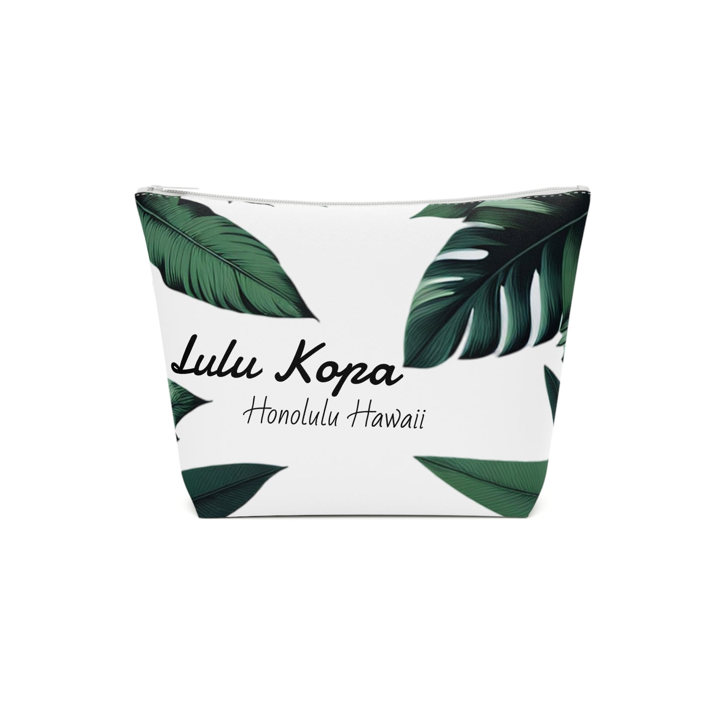 Tropical Design Cotton Cosmetic Bag